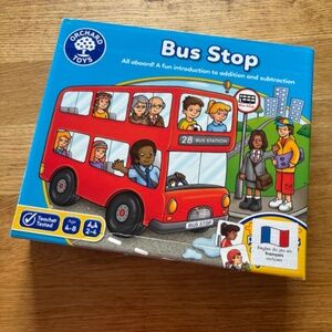 NEW, Orchard Toys, "Bus Stop", Educational Board Game, Addition & Subtraction